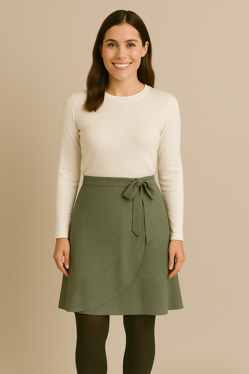 Wrap Skirt- Sage